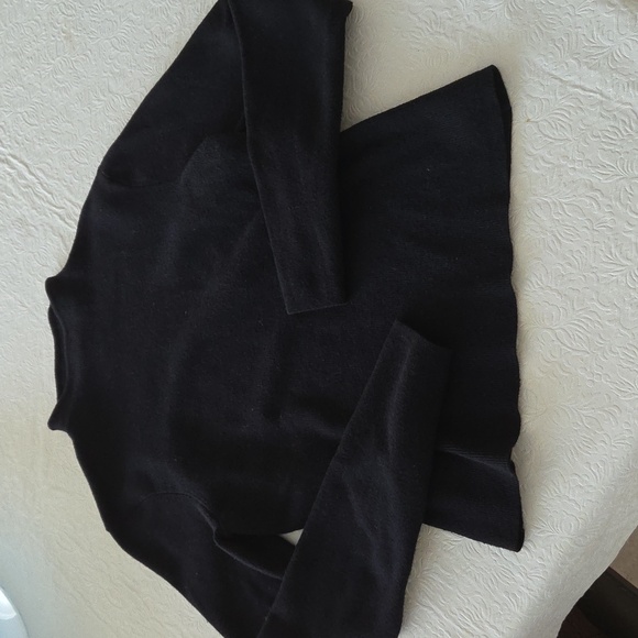 I.N.C. Black long sleeve cropped sweater - Picture 6 of 8